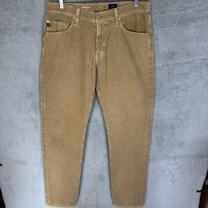 S AG Adriano Goldschmied Pants Mens 34x34 Beige The Graduate‎ Tailored Leg